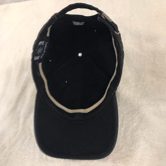 Nautica NS83 Adjustable Navy Blue Cotton Ball Cap - Picture 12 of 15
